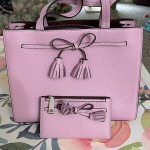 ♠️kate spade Hayes Purse and Wallet in dusty pink